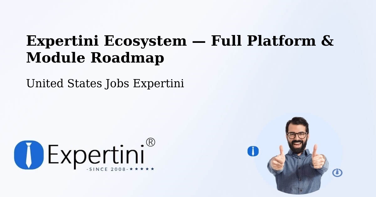 Expertini Ecosystem — Full Platform & Module Roadmap – Kitty Hawk